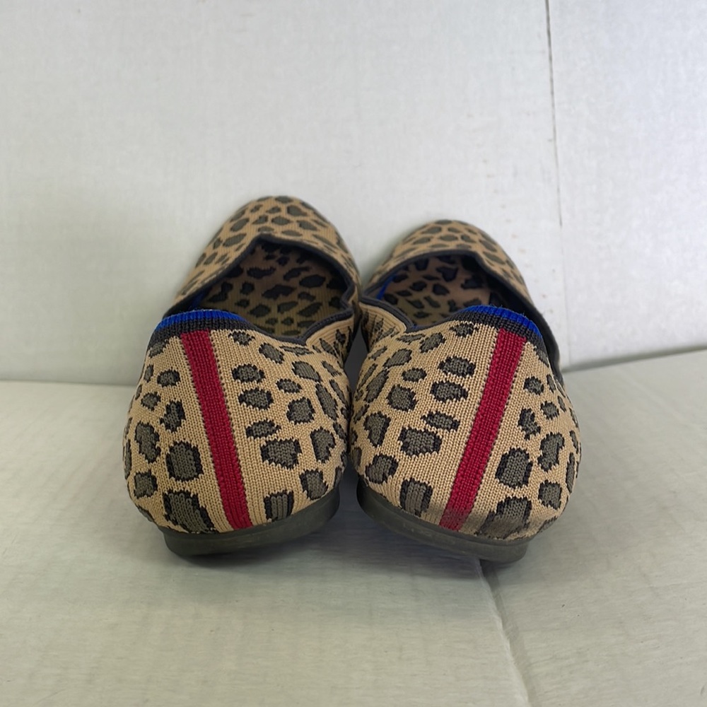 Cheetah Print Rothy’s in tan brown - Picture 3 of 6